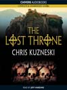 The Lost Throne (MP3): Payne and Jones Series, Book 4